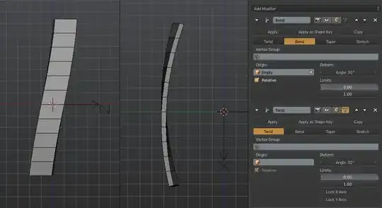 Second Simple Deform Modifier