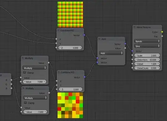 Vector Math node adding