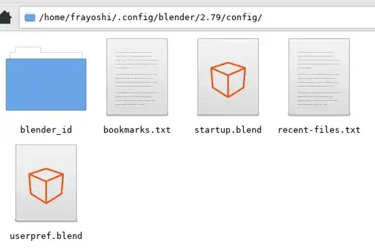 blende config folder