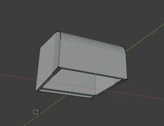 Object without the cylinder templates to cut
