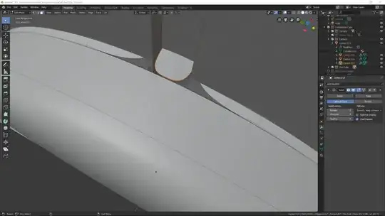 Separated faces with subsurf