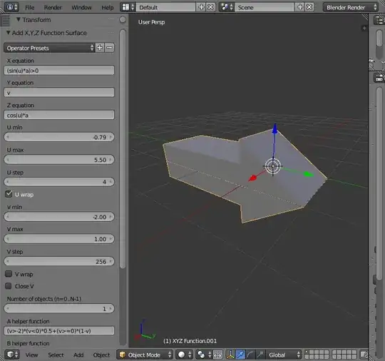 extruded-shaped arrow