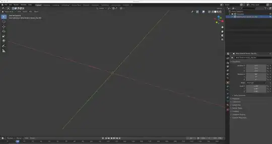 obj file not showing but strange blurriness