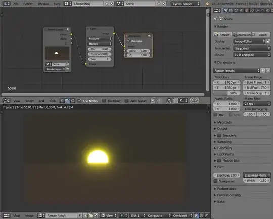 Quick sung glare example