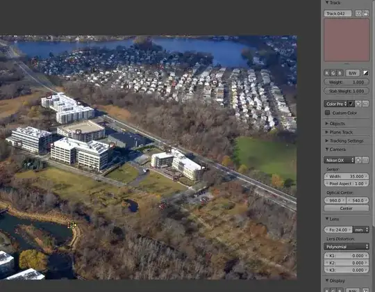 Tracking markers going red