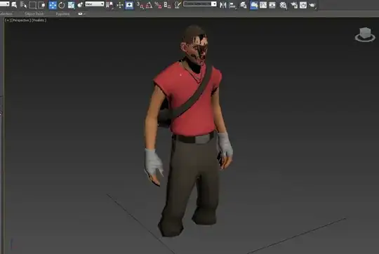 exported obj in 3DS Max