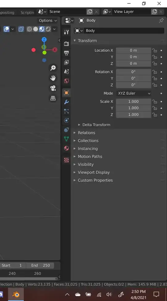 Picture of the bar missing the hierarchy