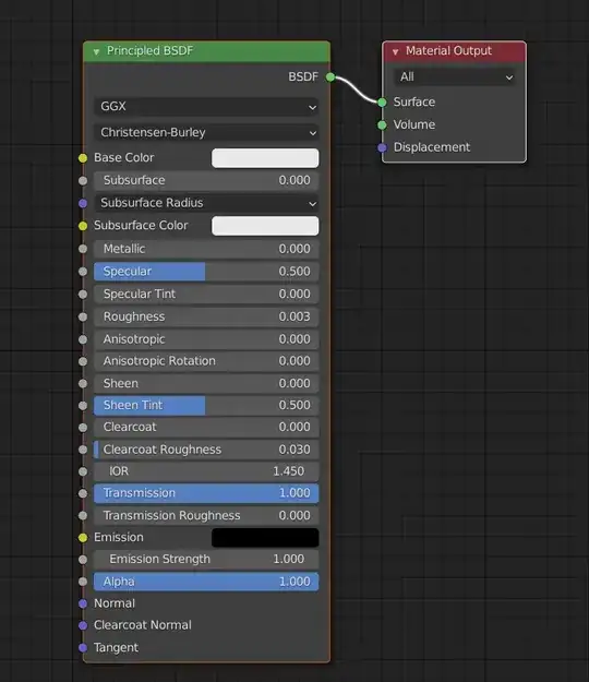 simple fake glass shader node group
