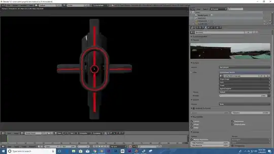 render and environment settings
