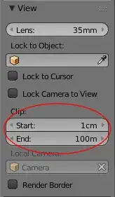 Clip plane for the editor view