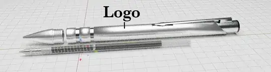 Image of where I would like my logo to sit