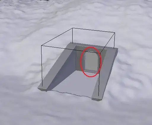 boolean modifier applied