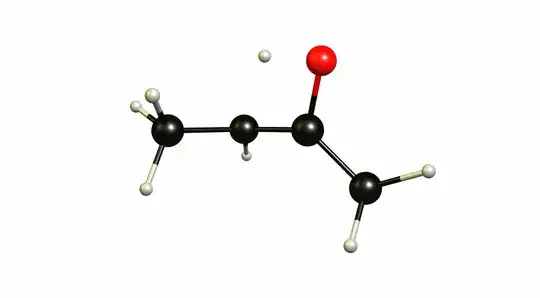 transition state of keto-enol tautomerism without solvent mediation