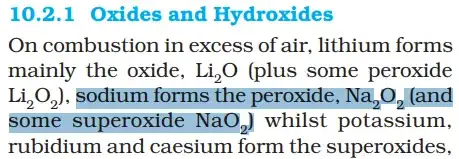 Ncert grade 11 (s-block elements)