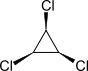 1,2,3-trichlorocyclopropane isomer 1 structure