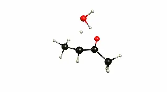 transition state of keto-enol tautomerism