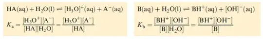 Ka and Kb formula