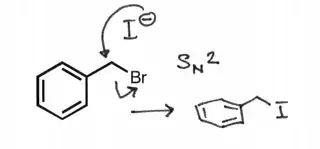 benzylic reaction