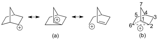 resonance structures of the 2-norbornyl cation
