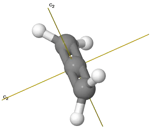 Allene C2 axis
