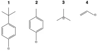Carbocations