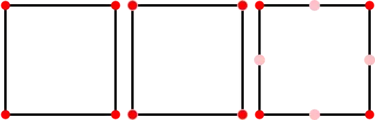 One duplication and one movement step