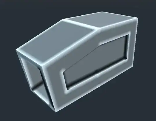 Curvature map applied to a model