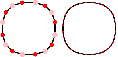 Further refinements of the quadratic B-spline control polygon