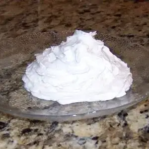 Coconut Cream with Xanthan - iSi after 1 hour