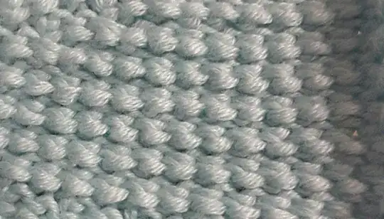 sample left side tunisian