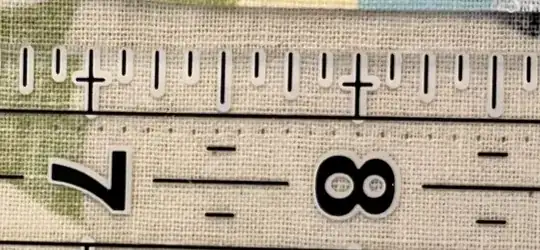 needle entry pattern