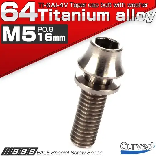 Taper cap bolt