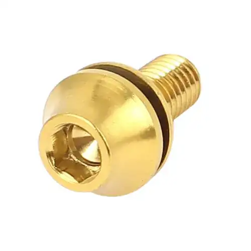 M5x12mm Titanium Hex Key Washer Taper Head Bolt Bike MTB Water Bottle Cage Screw