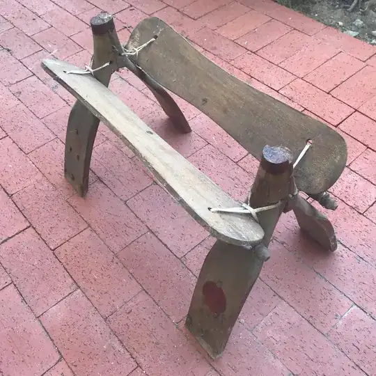 Antique folding shelf?