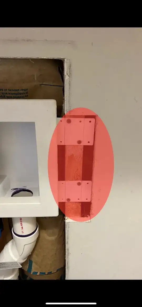 Area needs to be patched