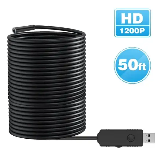 Teslong 1200P 50' USB borescope