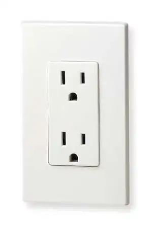 Rectangular outlet