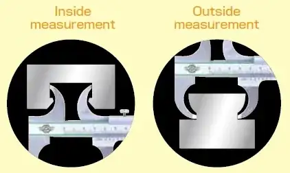 Curre-Jaw Caliper in use