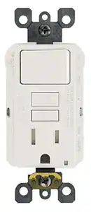 Paddle switch/GFCI combo unit