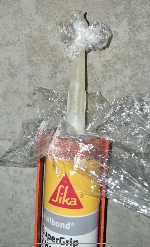 Plastic around tip for 1 to 2 days, plastic between tip and base for long-term storage