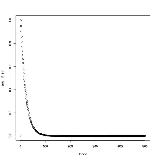 Error after both modifications #1 and #2.
