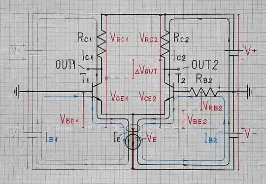 Differential pair with RB2