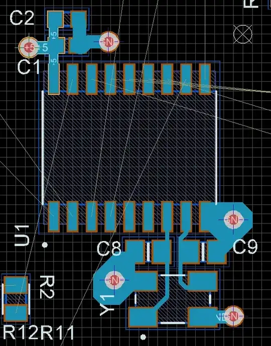 Many GND Vias Layout