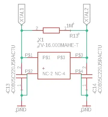 32U4 Clock Circuit