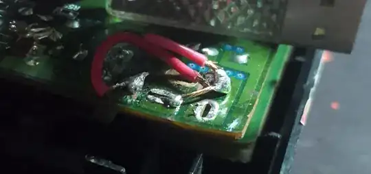 the ugliest hack-job, old wires soldered 3 to 5 didn't work, then added 1 to 5 so in the end pad 3 and 1 to pad 5 WORKED!! never would have expected it to function. its messy but it does the job