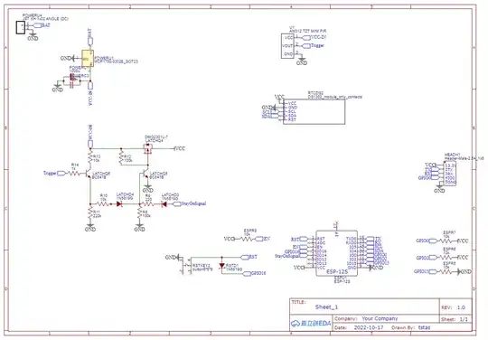 Combined view of the schematic