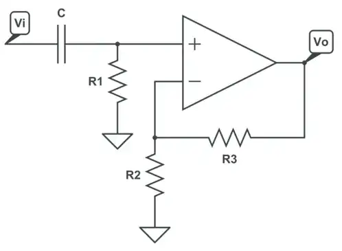 AC coupled amplifier