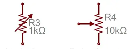 Variable Resistor vs. Potentiometer
