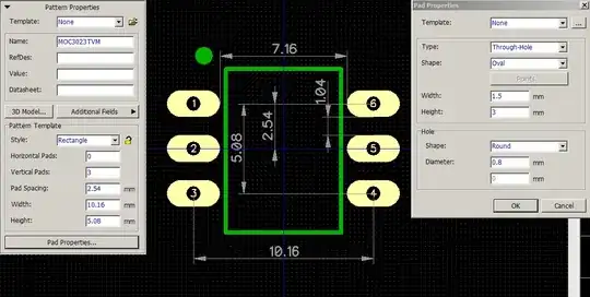 Pattern for first run