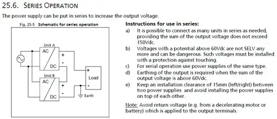 PULS CS10.481, Series Operation